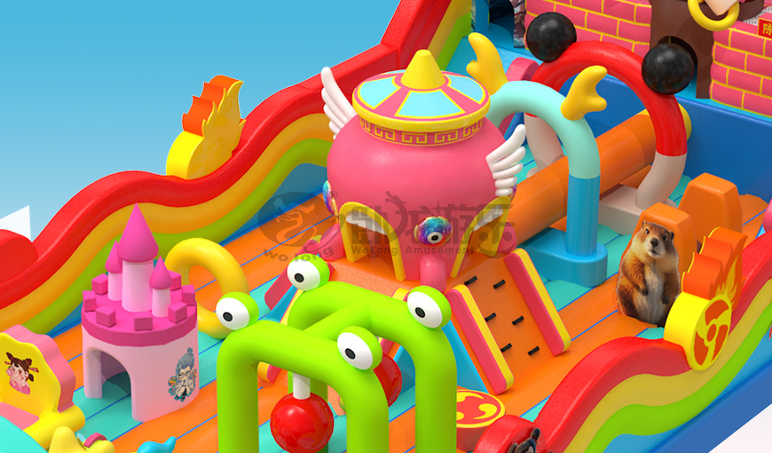 哪吒鬧海充氣城堡