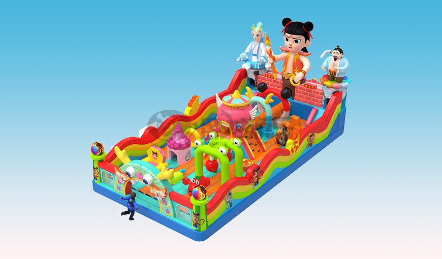 哪吒鬧海充氣城堡